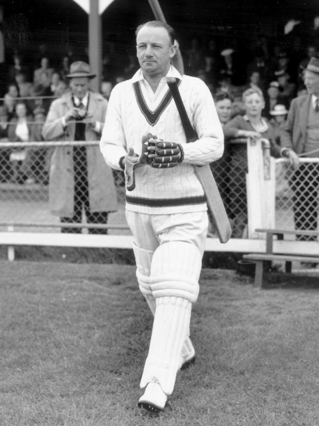 Donald Bradman’s Test batting average of 99.94 is one of Australian sport’s iconic numbers..