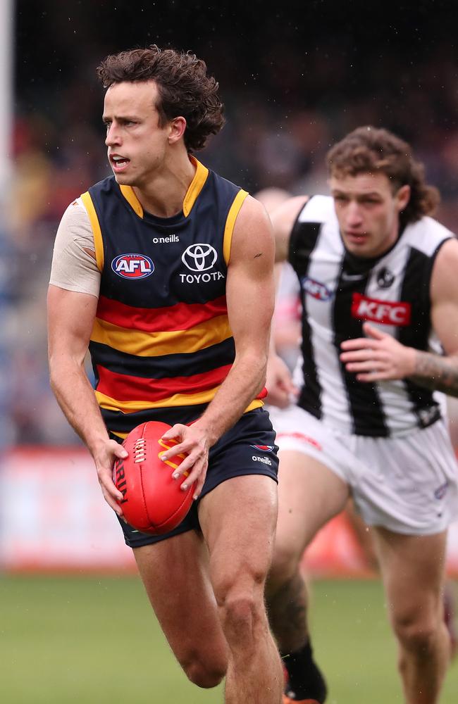 Will Hamill spent six seasons with the Crows. Picture: Sarah Reed/AFL Photos via Getty Images