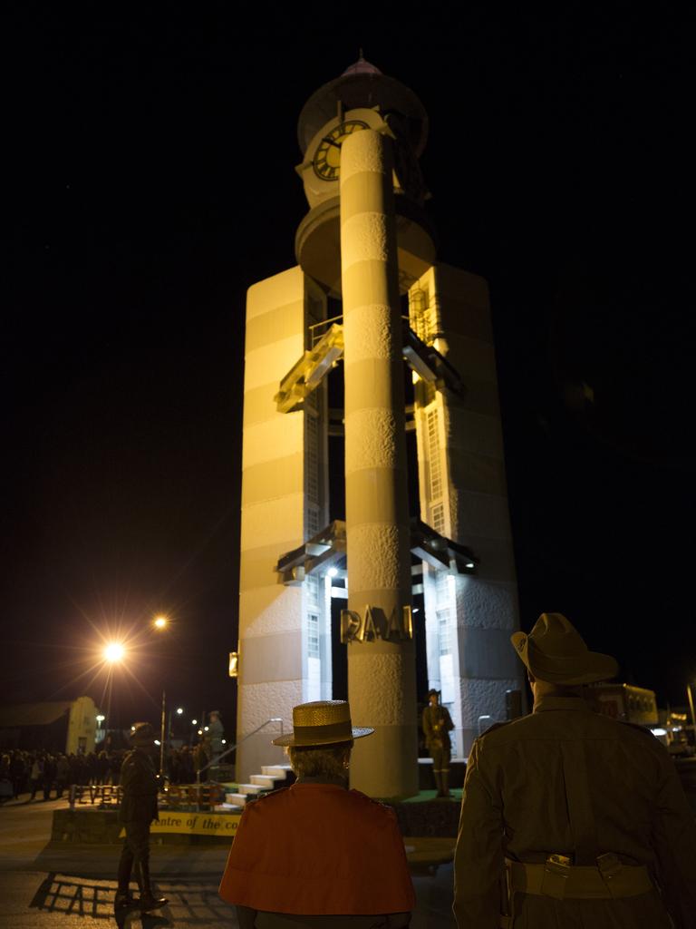 Ulverstone Dawn Service. PICTURE CHRIS KIDD