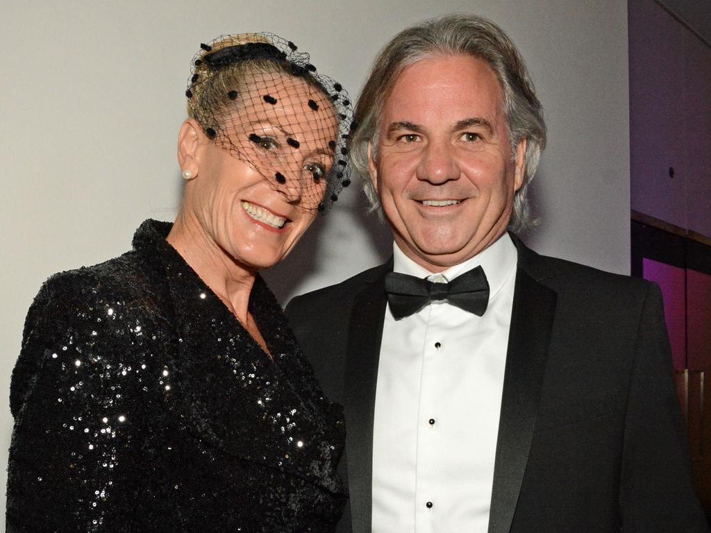 Leanne St George and Domenic Gallo at Gold Coast Mayoress Charity Foundation Charity Ball at The Star Gold Coast. Picture: Regina King 