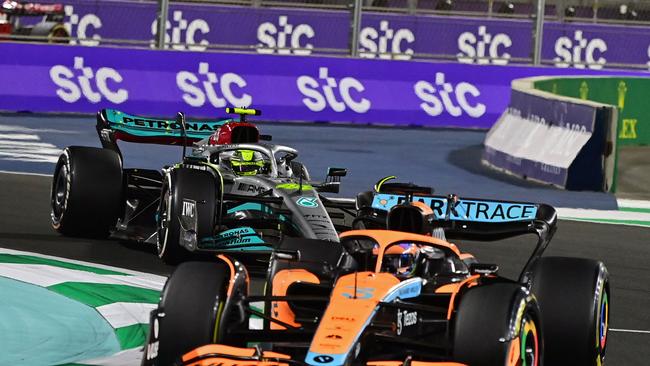 Ricciardo was forced to retire at the Saudi Arabian grand prix. Picture: AFP