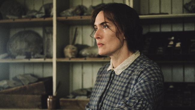 Winslet plays 19th-century British palaeontologist Mary Anning in Ammonite.