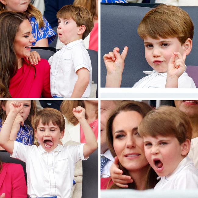 The young prince can entertain himself, at least. Picture: Max Mumby/Indigo; Chris Jackson/Getty Images; Richard Pohle/The Times/Getty Images