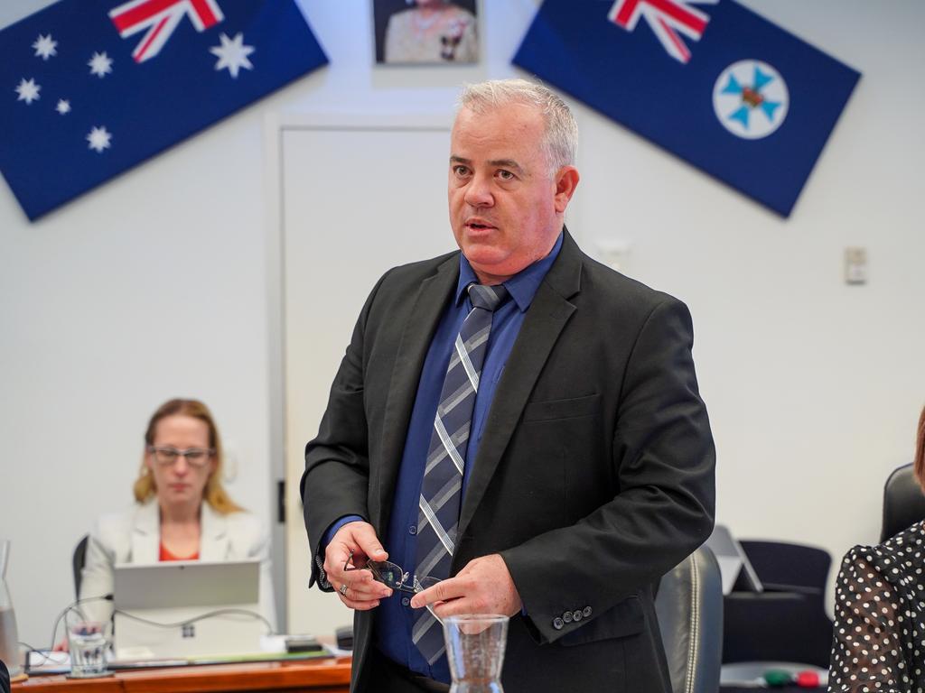 Mackay Councillor Justin Englert has championed the mountain bike trail for years. Picture: Heidi Petith