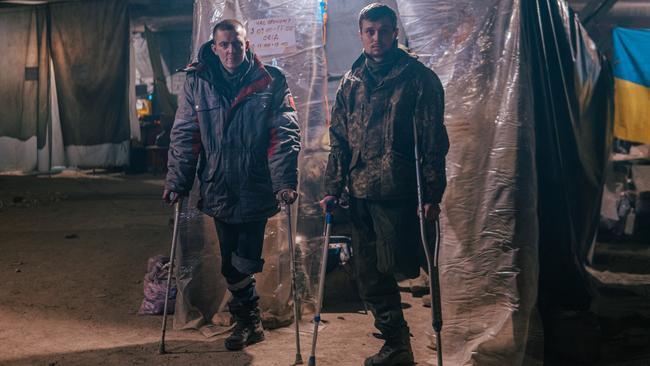 Dmytro Kozatsky, a photographer and Azov Regiment fighter and photographer captured images of the siege of Azovstal metalworks. Picture: Dmytro Kozatsky