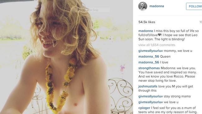 Madonna instagram post