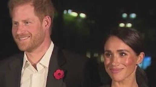 The Duke and Duchess of Sussex, Prince Harry and Meghan Markle, stepped out ahead of Remembrance Day for the opening of a US Navy SEALs fitness centre. Source - Twitter