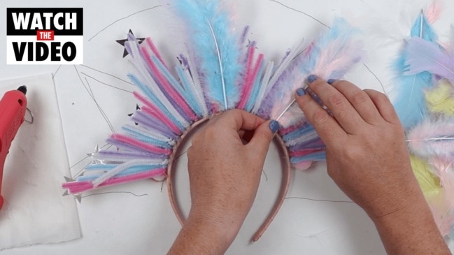 DIY: Pipecleaner Crown Headband