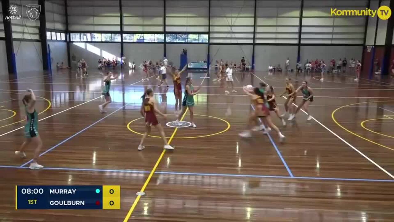 Replay: Murray v Goulburn (15&U) - 2025 Netball Victoria State Titles Day 2