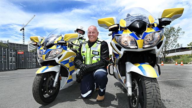 Incident response supervisors Darren Nolan and Paul Hillman with the new bikes. Picture: Annette Dew