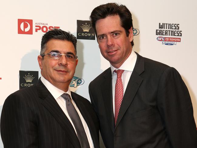 Cook says he was no chance of the AFL’s top job when Gillon McLachlan succeeded Andrew Demetriou.