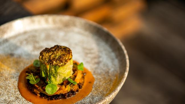 Some of the delicious food on offer at Buahan, a Banyan Tree resort.