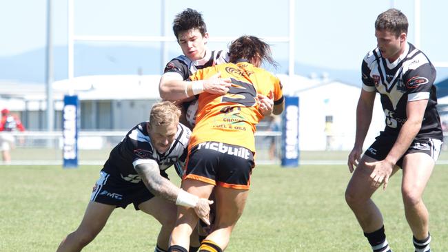 Zack Walker in the Wests and Magpies RLMD A Grade clash in Mackay, August 22, 2021. Picture: Marty Strecker