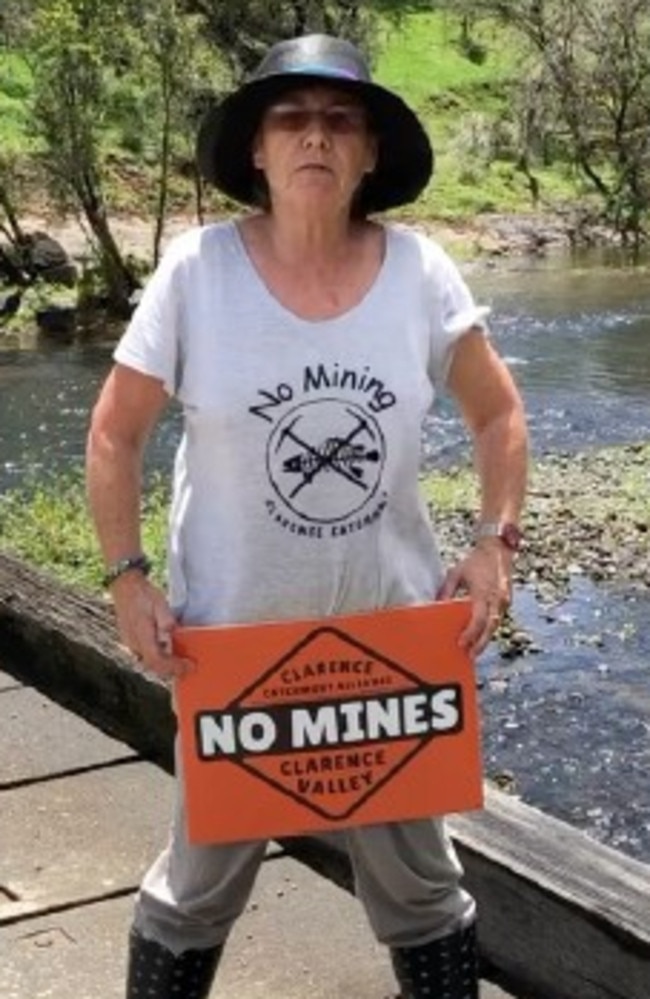 Ewingar resident Susanne Hopfner is staunchly opposed to mining in the area. Picture: Supplied