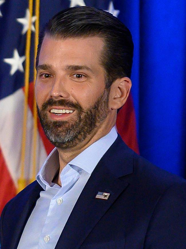 Donald Trump Jr. Picture: Jim Watson/AFP