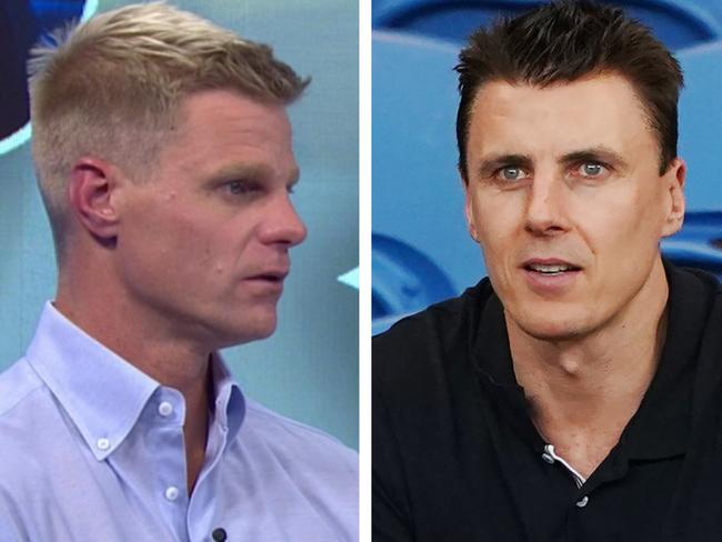 Nick Riewoldt has responded to Matthew Lloyd.