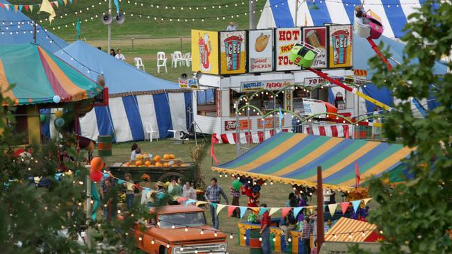 The funfair scene in <i>Charlotte's Web</i> was filmed at Heidelberg Park.