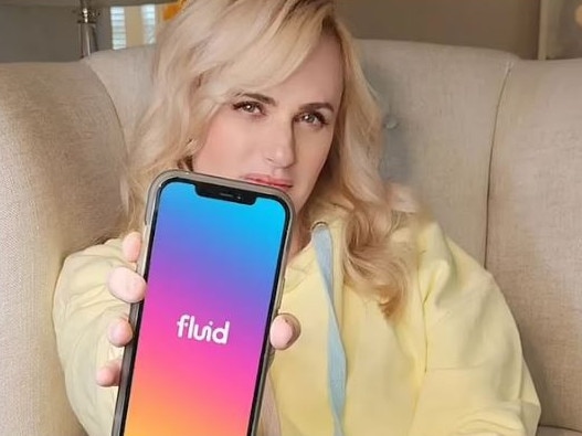 Rebel Wilson has founded a new dating app called Fluid. Picture: Instagram