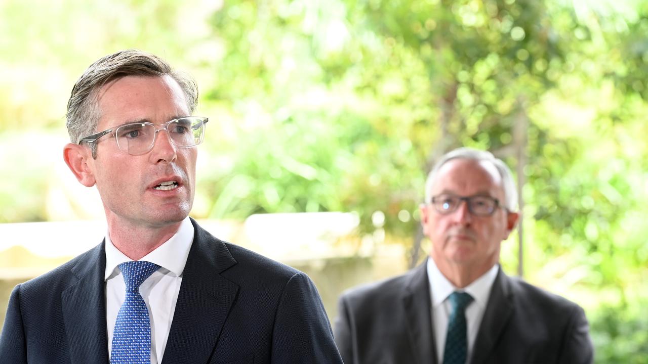 NSW Premier Dominic Perrottet said the rules would remain in place. Picture: NCA NewsWire / Jeremy Piper