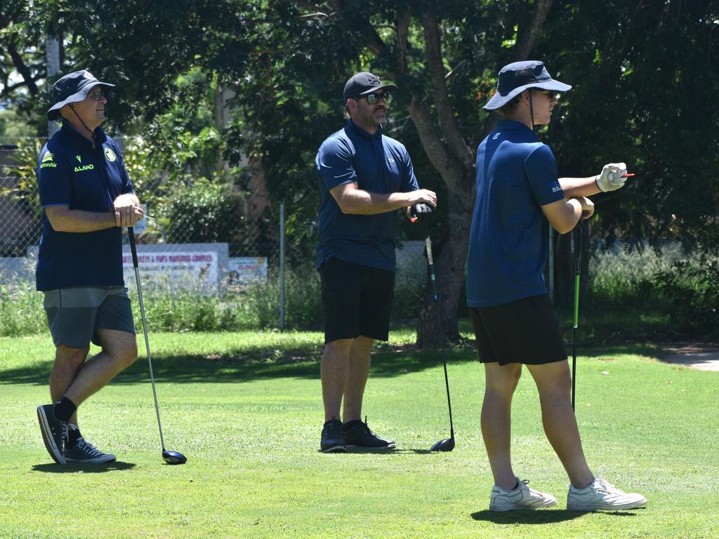 On course at the inaugural Brendon Hall Memorial Golf Day at the Rockhampton Golf Club on February 16, 2025.