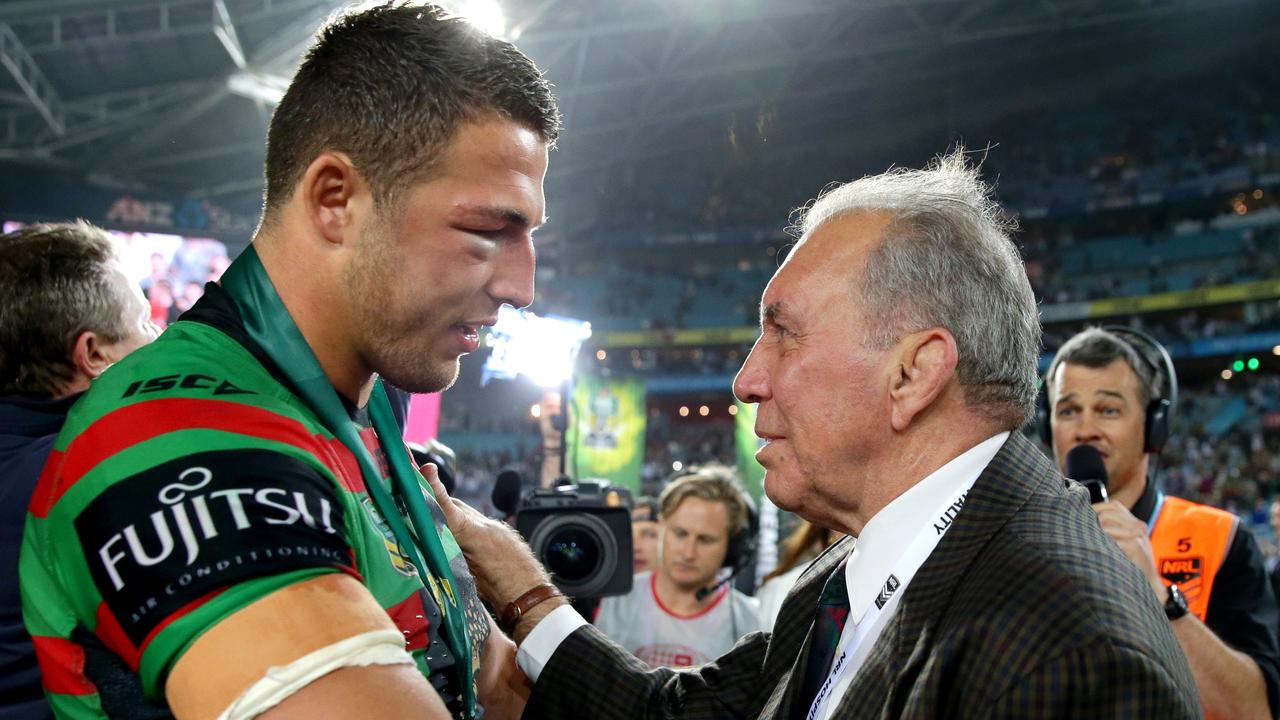 John Sattler was a big fan of Sam Burgess during his career. Picture: Gregg Porteous