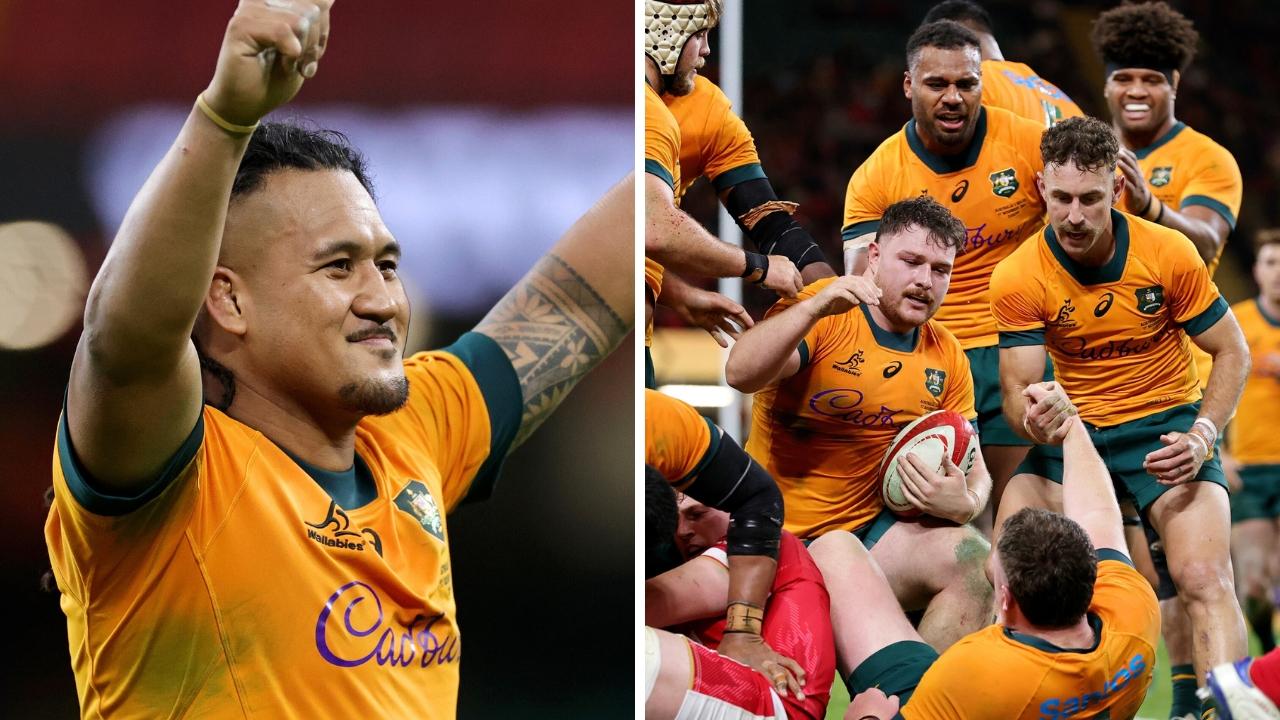 Wallabies set 116-year first as records fall in Wales demolition job