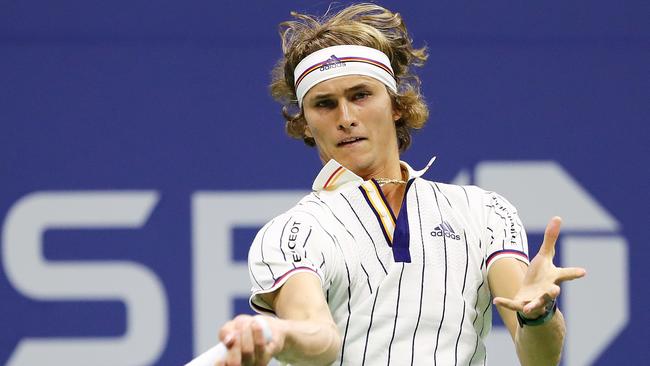 Alexander Zverev US Open outfit, knee-high socks, headband ...