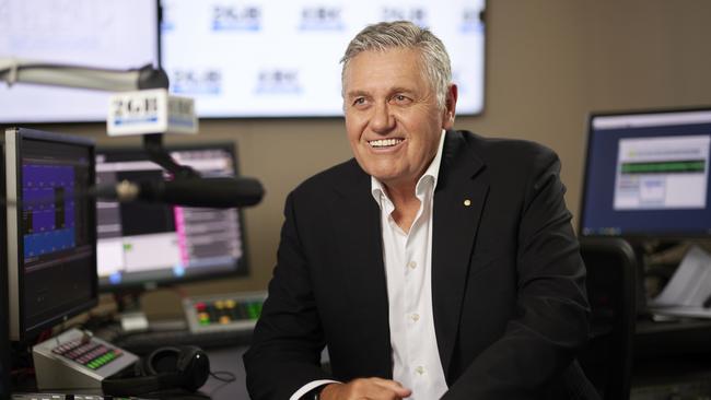 Consistent performer... Ray Hadley has topped the airways for four decades. Picture supplied