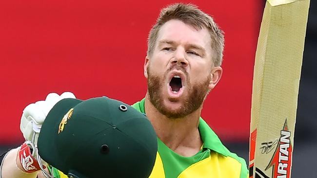 David Warner has been in good form for Australia at the World Cup. Picture: AFP