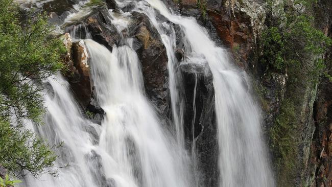 Purlingbrook Falls at Springbrook. Picture Glenn Hampson.