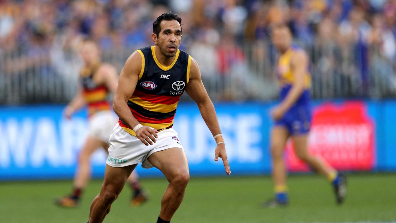 Eddie Betts has “indicated” that he would like to return to Carlton. Picture: Richard Wainwright