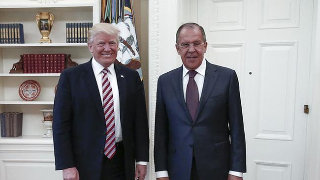 American media were banned from attending. Picture: AFP/Russian Foreign Ministry
