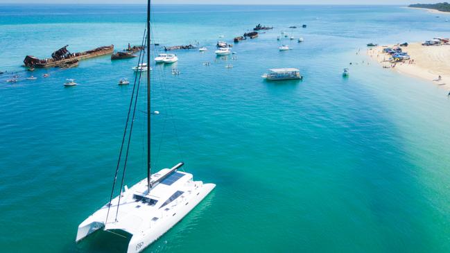 Set sail for Moreton Island – a tropical paradise in Brisbane's backyard PHOTO: Jules Ingall