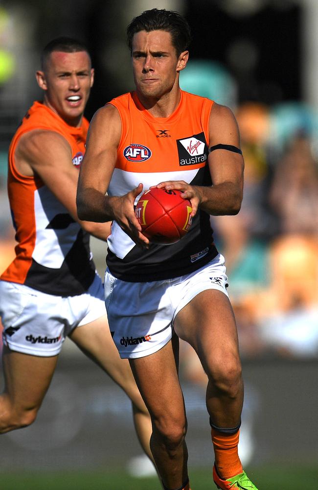 Shiel hopes Giants teammate Josh Kelly will stay. Picture: AAP