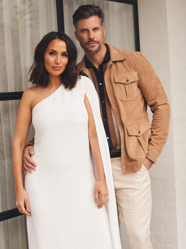 The Woods’ relationship blossomed from the moment they met on the 2015 season of <i>The Bachelor Australia. </i>Picture: Daniel Nadel for<i> Stellar. </i>