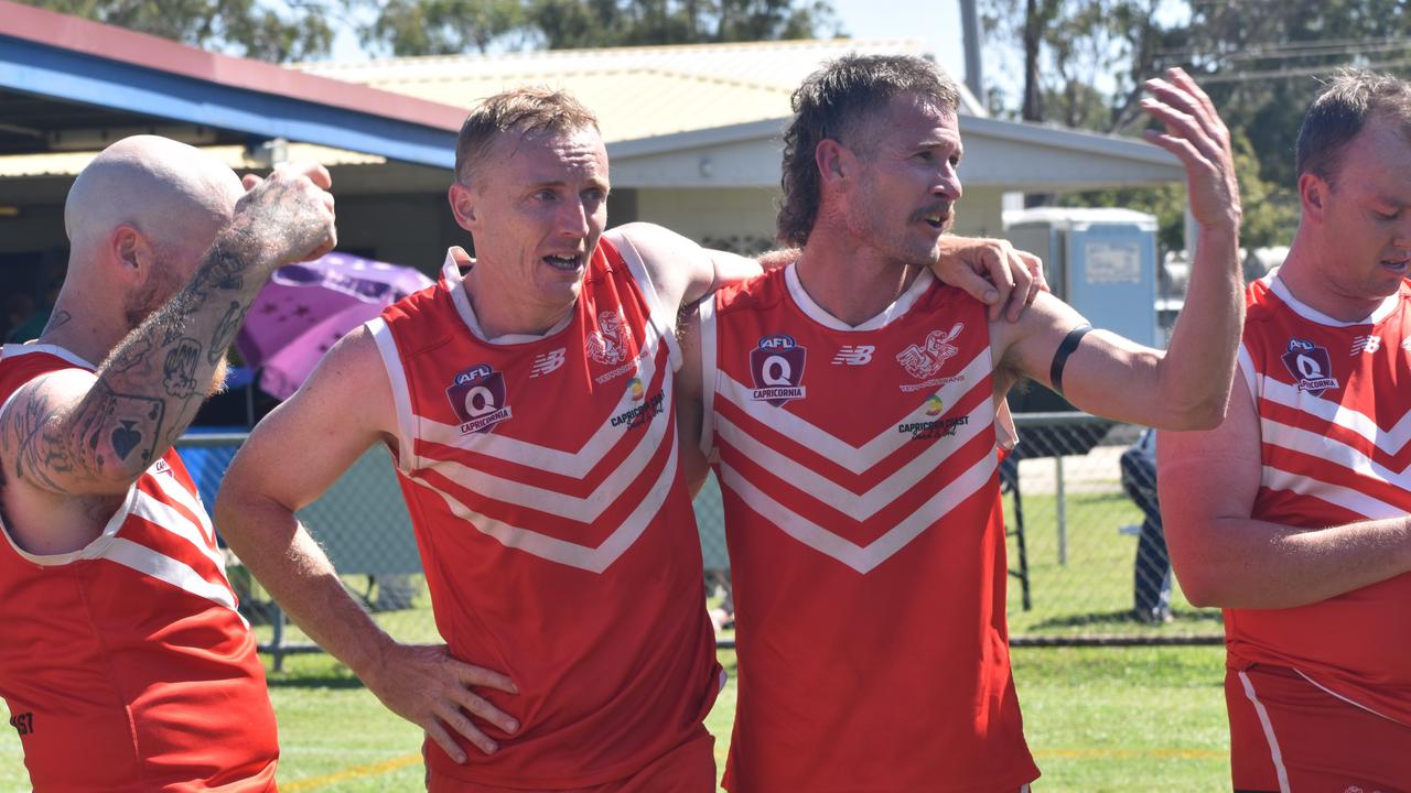 Faces of the AFL Capricornia senior grand final day at Stenlake Park, Rockhampton, on August 31, 2024.