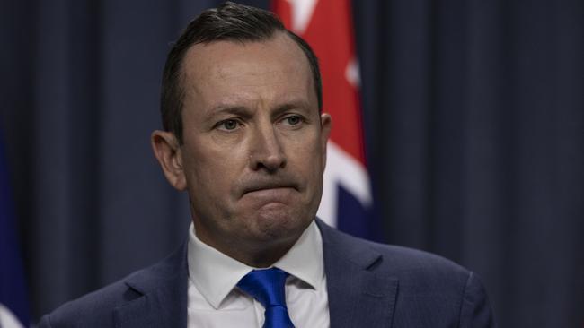 Premier Mark McGowan has continually created headaches for the AFL. Picture: Matt Jelonek