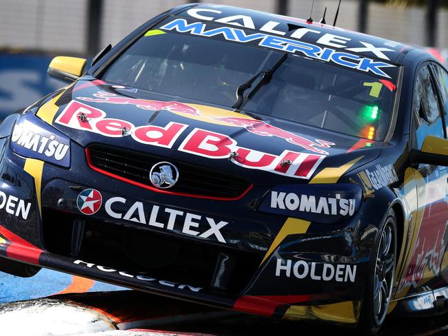 Jamie Whincup in action during Day 2, Saturday of the GC 660 through the streets of Surfers Paradise. Pics Adam Head