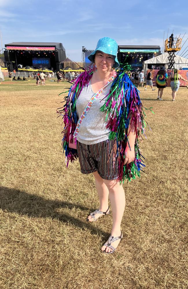 POLL: Leah Clarke at BASSINTHEGRASS 2025 at Mindil Beach on May 17.