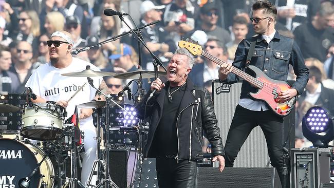 Jimmy Barnes headlined the 2018 AFL Grand Final entertainment. Picture: Michael Klein