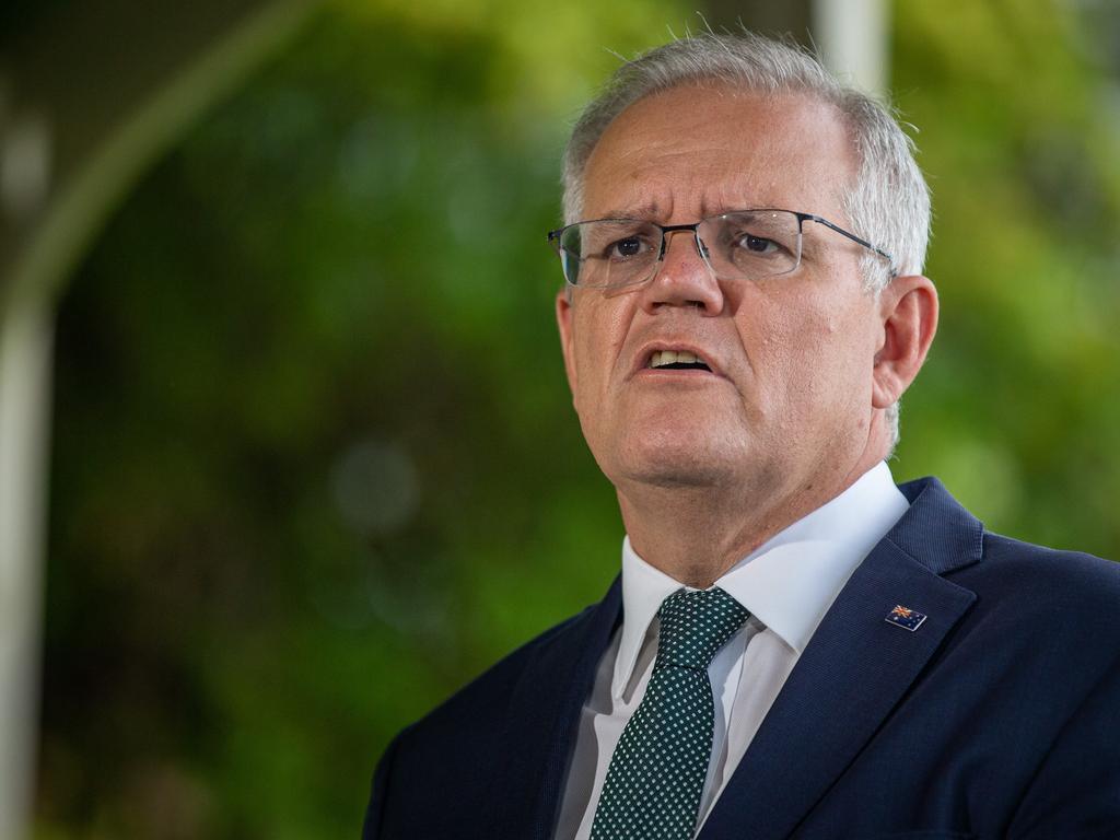 Prime Minister Scott Morrison’s chances of reelection are hurt by the fact candidates have not been chosen for key seats so close to the election. Picture: NCA NewsWire / Christian Gilles