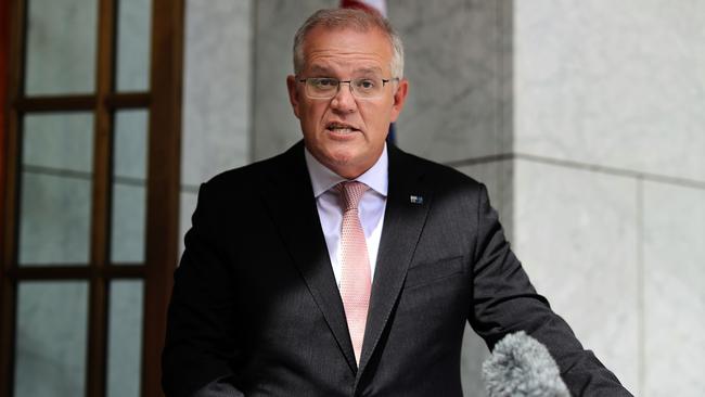 Poll respondents were infuriated by Mr Morrison’s failure to provide better access to rapid antigen tests. Picture: NCA NewsWire/Gary Ramage