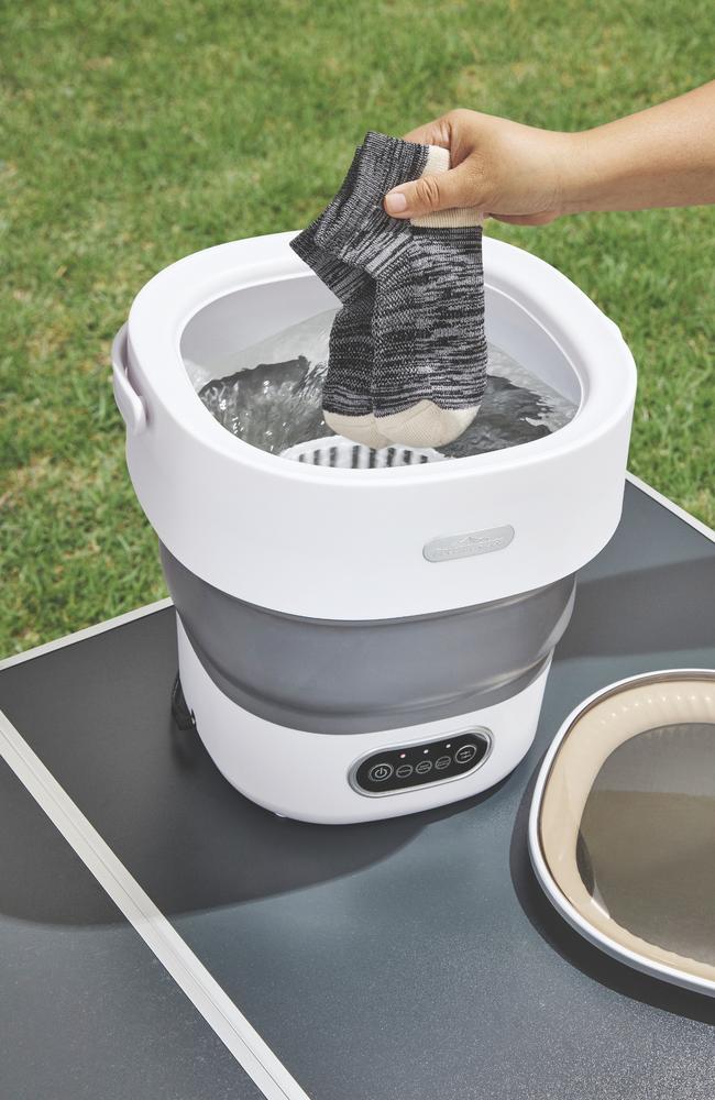 The fordable washing machine for $80. Picture: Aldi