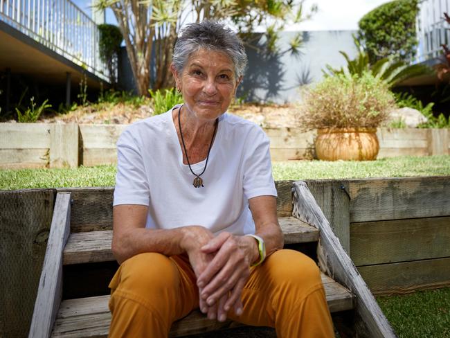 28/1/2022 Chris OÃNeil, the last Australian female to win the Australian Open in 1978, pictured outside her home in Port Macquarie, NSW. , , Picture: Liam Mendes / The Australian