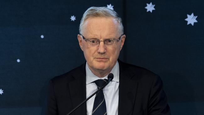 Reserve Bank governor Philip Lowe. Picture: NewsWire / Monique Harmer