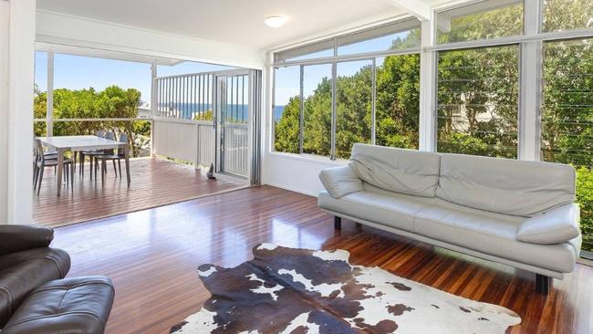 Inside the existing beach shack at 51 Elanda St, Sunshine Beach