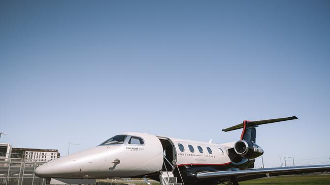 With air travel remaining shaky, the seamlessness of flying charter is appealing to more Australians. Image via Airly.