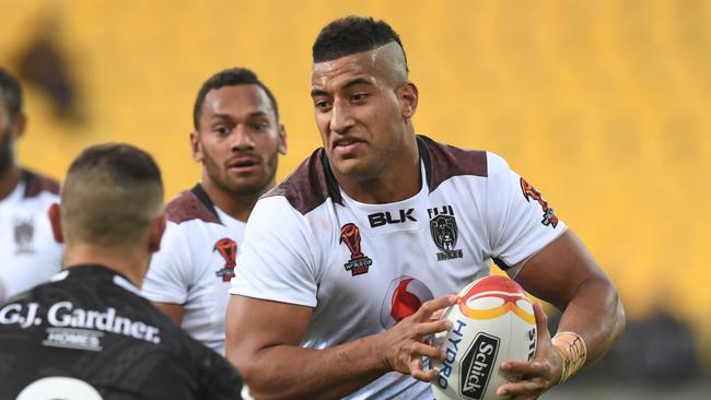 Kikau ran into a similar drama when he played for Fiji in last year’s World Cup. AAP Image/SNPA, Ross Setford.