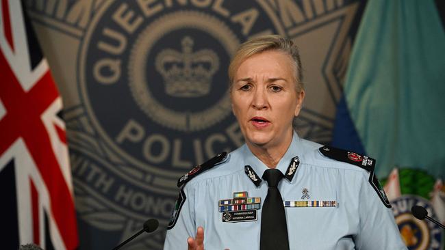 Queensland Police Service Commissioner Katarina Carroll. Picture: Lyndon Mechielsen/Courier Mail