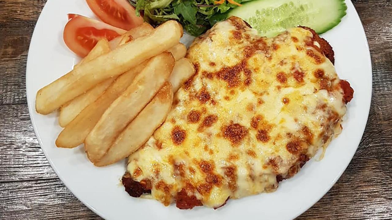 The humble chicken parmigiana can now go upwards of $35. Picture: Supplied
